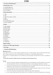 SOLE F350 Manual