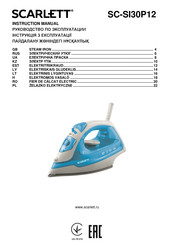 Scarlett SC-SI30P12 Instruction Manual