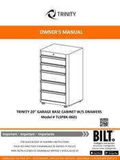 Trinity TLSPBK-0601 Owner's Manual