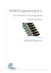 ETC Penko SGM750 Manual