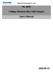 Gemtek WL-683F User Manual