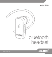 ACME BH04 Manual