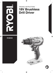 Ryobi R18DD5-220S Original Instructions Manual