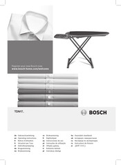 Bosch TDN1700P Operating Instructions Manual