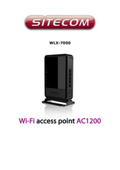 Sitecom WLX-7000 Manual