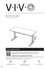 Vivo DESK-E155TB Instruction Manual