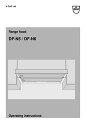 V-ZUG DFN 5 Operating Instructions Manual