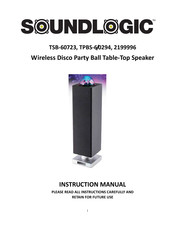 Soundlogic TSB-60723 Instruction Manual