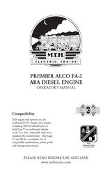 MTHTrains PREMIER ALCO FA-2 Operator's Manual