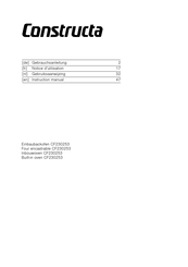 CONSTRUCTA CF230253 Instruction Manual