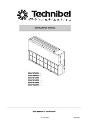 Technibel Climatisation SDAFM166R5 Installation Manual