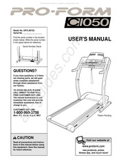 Pro-Form CI050 User Manual