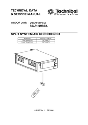 Technibel Climatisation 387106972 Technical Data & Service Manual
