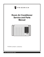 Friedrich CP10F10 Service And Parts Manual