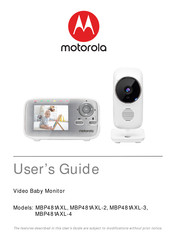 Motorola MBP481AXL-3 User Manual