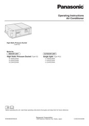 Panasonic S-180PE2R5B Operating Instructions Manual