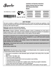 Superior Fireplaces VRE6036RH Manual