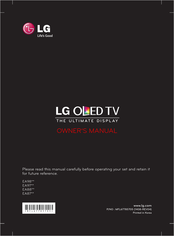 LG EA87 series Owner's Manual
