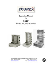 Equipex SODIR GR-60E Operation Manual