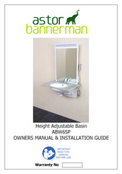 Astor-Bannerman ABW6SP Owner's Manual & Installation Manual