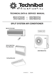 Technibel GR247M2C5TAA Technical Data & Service Manual