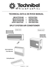 Technibel MCAV127C5VAB Technical Data & Service Manual