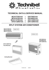 Technibel GRV129R5VAA Technical Data & Service Manual