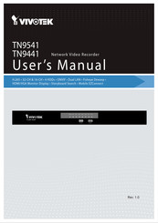 Vivotek TN9541 User Manual