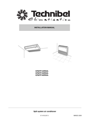 Technibel KPAFP185R5IA Series Installation Manual