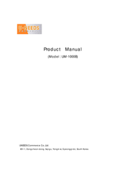 U-Needs Commerce UM-1000B Product Manual