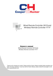 Cooper & Hunter YT1F Owner's Manual
