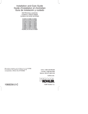Kohler K-2354 Installation And Care Manual