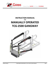 SAM CARBIS SOLUTIONS GROUP TCG-2500 Instruction Manual