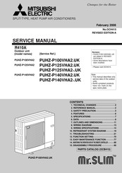 Mitsubishi Electric PUHZ-P140VHA2 Service Manual