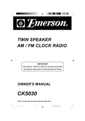 Emerson CK5030 Owner's Manual