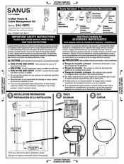 Legrand SANUS SAL-IWP1 Installation Instructions