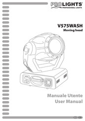 ProLights V575WASH User Manual