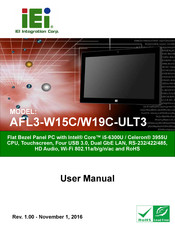 IEI Technology AFL3-W15C-ULT3 User Manual