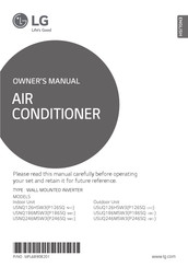 LG USUQ186MSW3 Owner's Manual