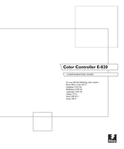 Ricoh Fiery E-820 Configuration Manual