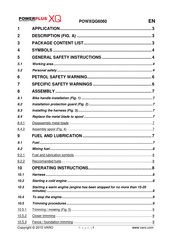 VARO Powerplus XQ POWXQG6060 Manual