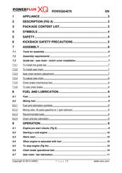 VARO Powerplus XQ POWXQG4070 Manual