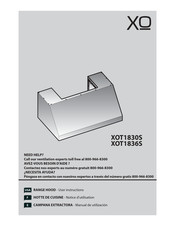 Xo T1830S User Instructions