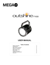 MegaLite Outshine T100 User Manual