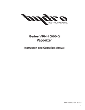 Hydro Instruments VPH-10000-2 Series Instruction And Operation Manual