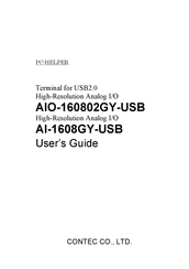 Contec AIO-160802GY-USB User Manual