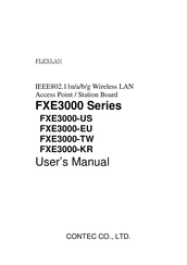 Contec FXE3000-KR User Manual