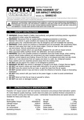 Sealey SA602.v3 Instructions