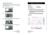 AXIOMTEK OPS883 Series Quick Installation Manual