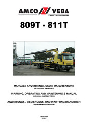 Hyva Amco Veba 809T Warning, Operating And Maintenance Manual